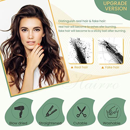 Clip in Hair Topper Human Hair with Silk Base Hairpiece - Image 90